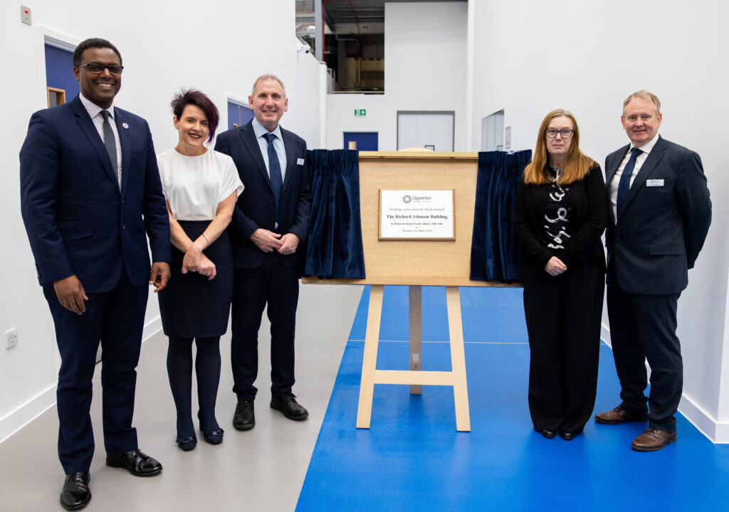 Darren Henry, Nikki Whitfield, Richard Johnson, Dame Sarah Gilbert and Ian Lafferty