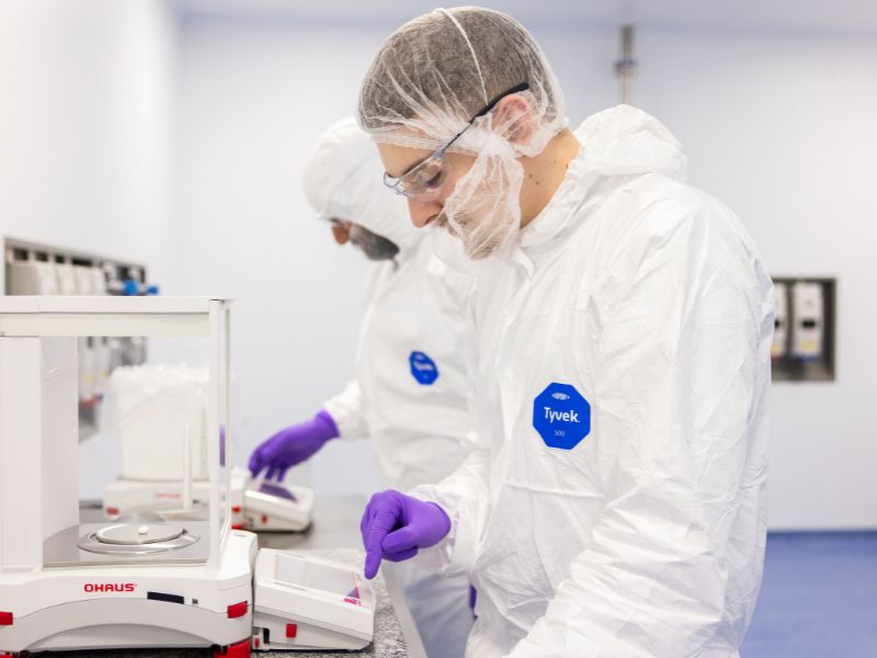 tablet formulation weighing